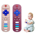 2-Pack Baby Teething Toys-TV Remote Control Shape Silicone Infants Teething Toys by ERSIHUA