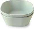 mushie Square Dinnerware Bowls for Kids | Made in Denmark by mushie