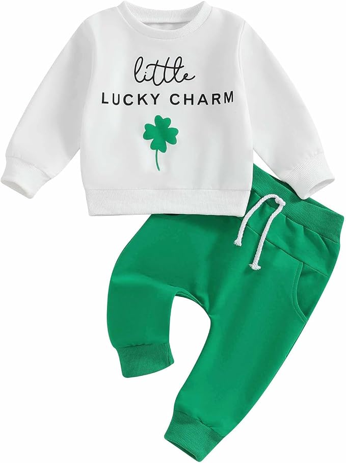 Kupretty Toddler Baby Boy Fall Winter Clothes Color Block Long Sleeve by Kupretty