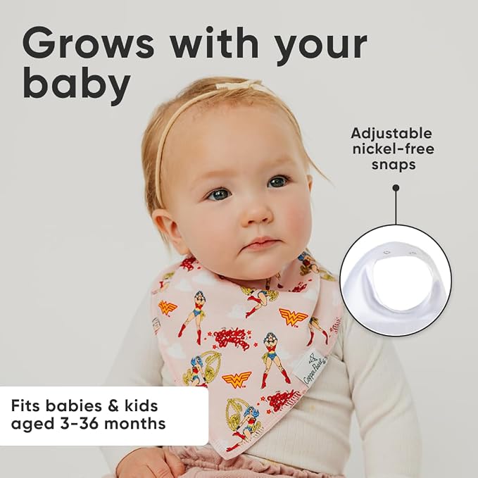 Copper Pearl Baby Bandana Bibs - Image 5