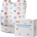KIIS Disposable Baby Bibs for Travel by KIIS