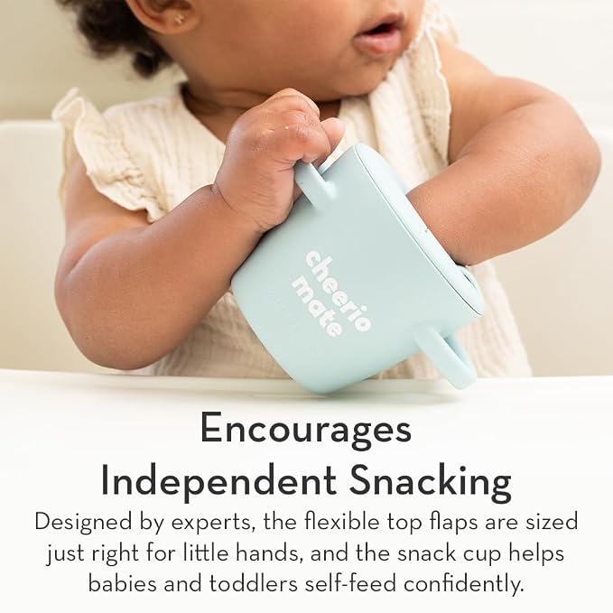 Snack Cups for Toddlers by Bella Tunno, Silicone Spill Proof Food Container - Image 3