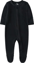 O2 BABY Baby Boys Girls Organic Cotton Zip-Front Sleeper Pajamas, Footed Sleep by O2BABY