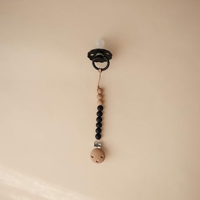 mushie 100% Silicone Baby Pacifier Clip BPA Free | Eva - Image 2