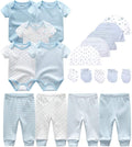 Kiddiezoom Unisex Baby Layette Essentials Giftset Clothing Set 19-Piece by Kiddiezoom