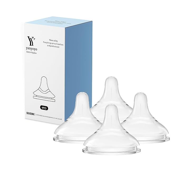 Silicone Bottle Nipple, Anti Colic Nipples by yanyoyo