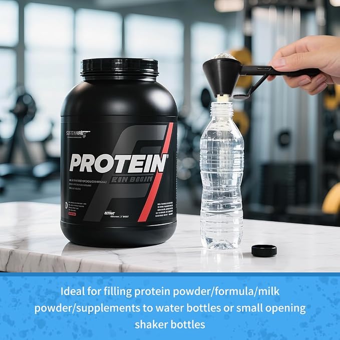 Water Bottle Funnel Pre Workout Scoop - Image 4