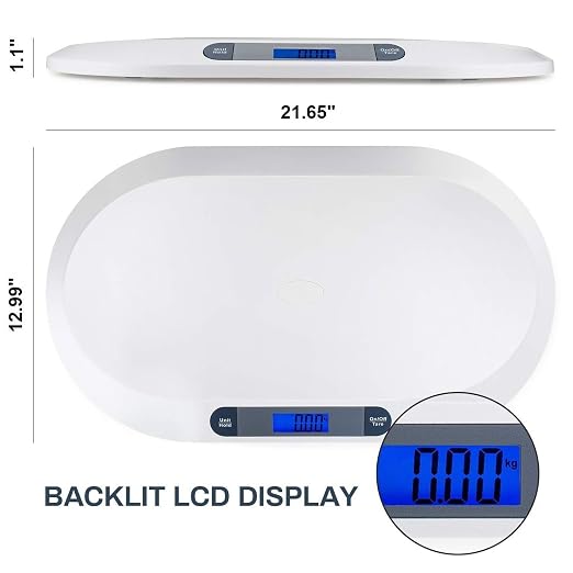 SIKE Feline Scale, Digital Portable Pet Dog Cat Scale; Comfort Baby Scale - Image 6