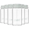 COMI Natural Glass Baby Bottle, Standard Neck Breastmilk Storage Bottle by COMI