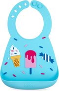 Nuby On The Go Silicone 3D Bib by NubyUSA
