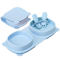 Silicone Foldable Novelty Dinner Plates, Suction Plates by YAHAA