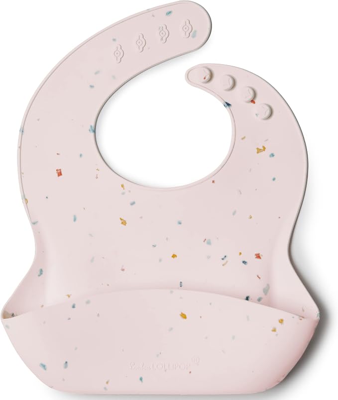 Loulou Lollipop Soft, Waterproof Silicone Feeding Bib by LoulouLollipop