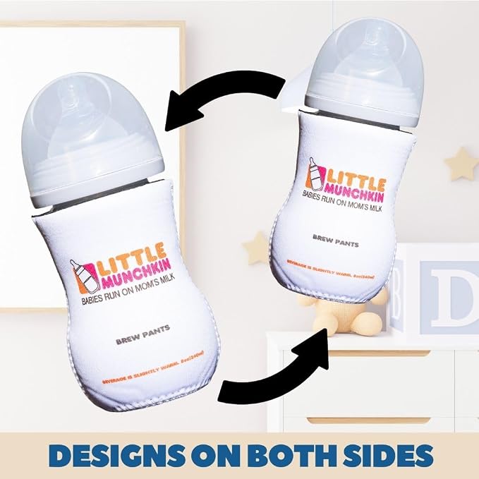 Coffee Themed Coozies for Baby Bottles - Image 3