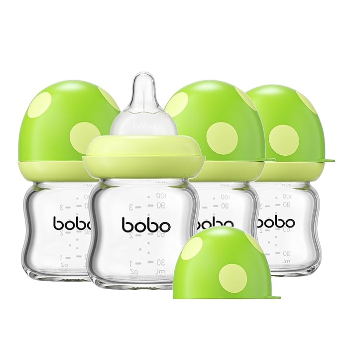 YOHKOH Natural Glass Baby Bottle by Home