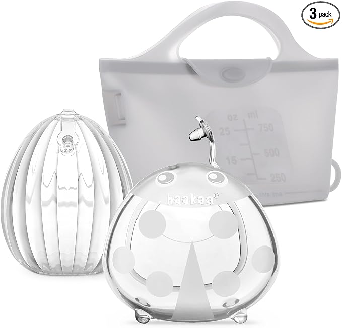 haakaa Milk Collector Set - 75ml Shell Pump by haakaa