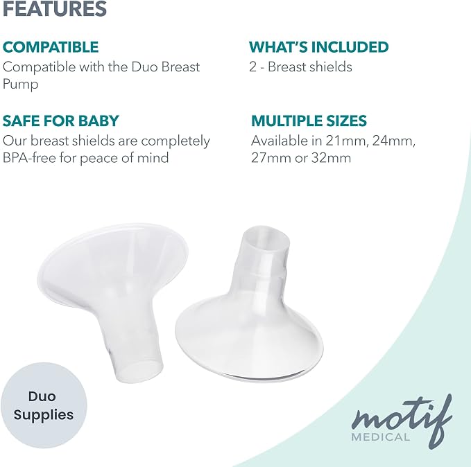 Motif Medical Duo Breast Pump Flange - Image 5