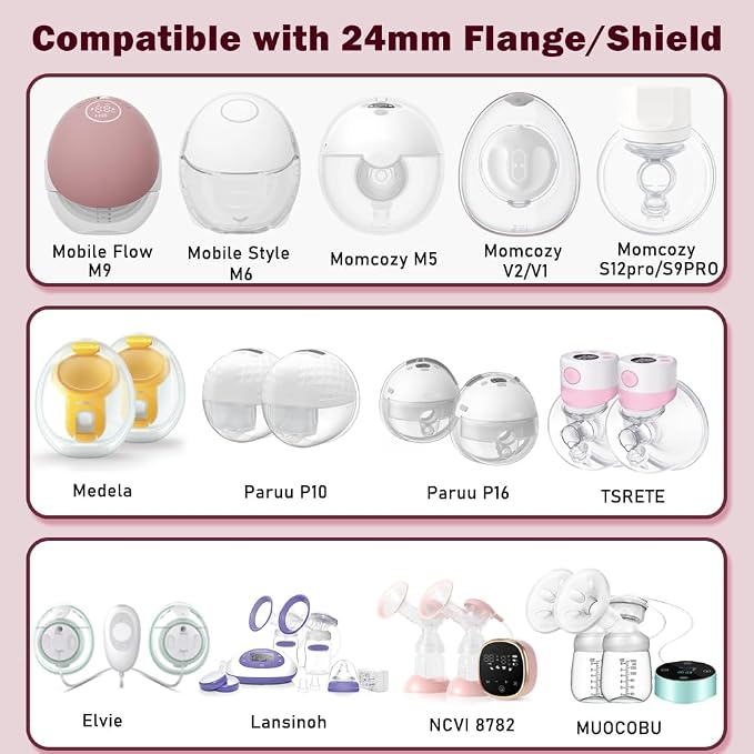 Flange Insert 8PCS 15/17/19/21mm*2Pcs Compatible - Image 2