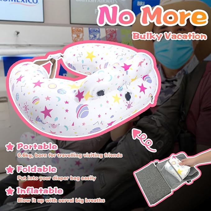Inflatable Travel Nursing Pillow - Image 2