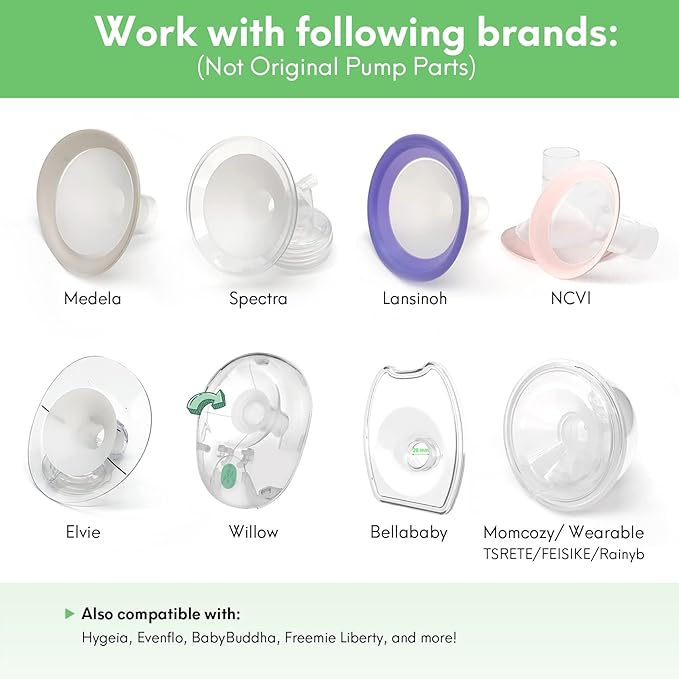 Mompmuri Breast Pump Cushion – M | Breast Pump Accessory, Sizing Insert - Image 3
