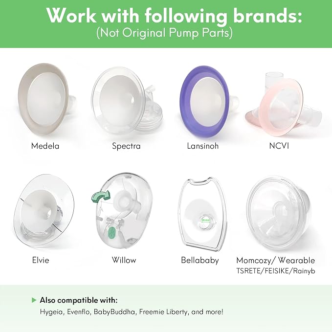 Mompmuri Breast Pump Cushion – L | Breast Pump Accessory, Sizing Insert - Image 3