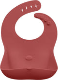 Abiie Ruby Wrapp Silicone Bibs for Babies by Abiie