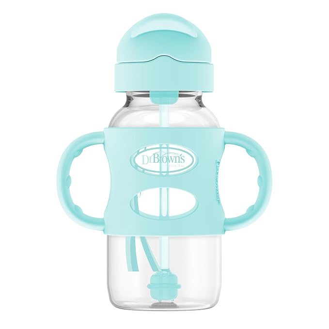 Dr. Brown's Milestones Wide-Neck Sippy Straw Bottle - Image 9