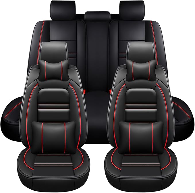 Car Seat Covers for Nissan Car Juke 2011-2017 | 5-Seats Seat Covers, Waterproof by PACKMACH