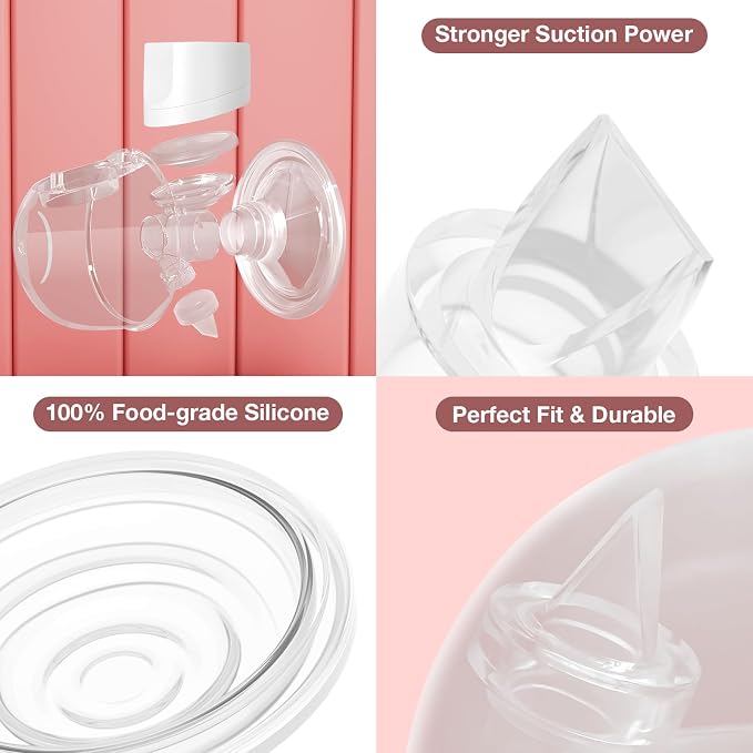 6PCS Breast Pump Replacement Parts Compatible - Image 6