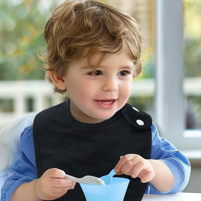 8 Pack Baby Bibs Unisex Adjustable - Image 6