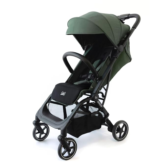 guzzie+Guss Oxygen v2 Lightweight Stroller – Compact, Travel-Friendly by guzzieGuss