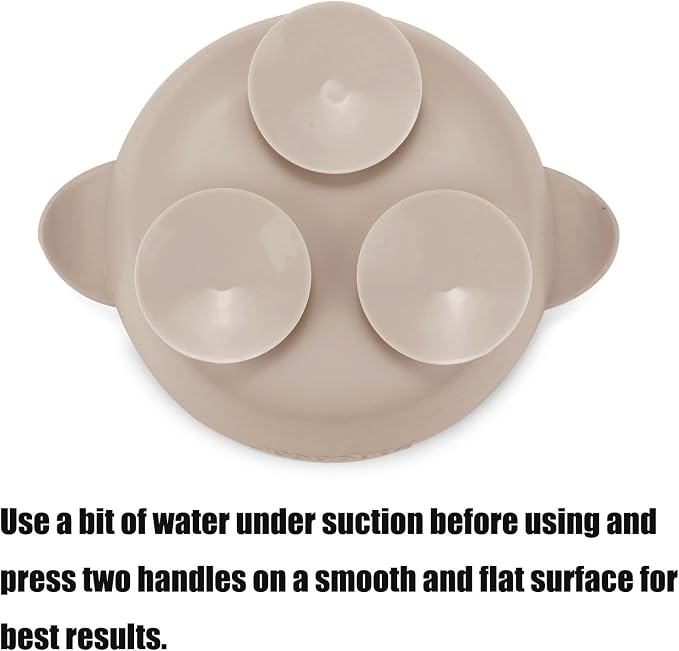 PandaEar 3 Pack Silicone Suction Baby Bowls & 3 Baby Feeding Spoons | Non-Slip - Image 5