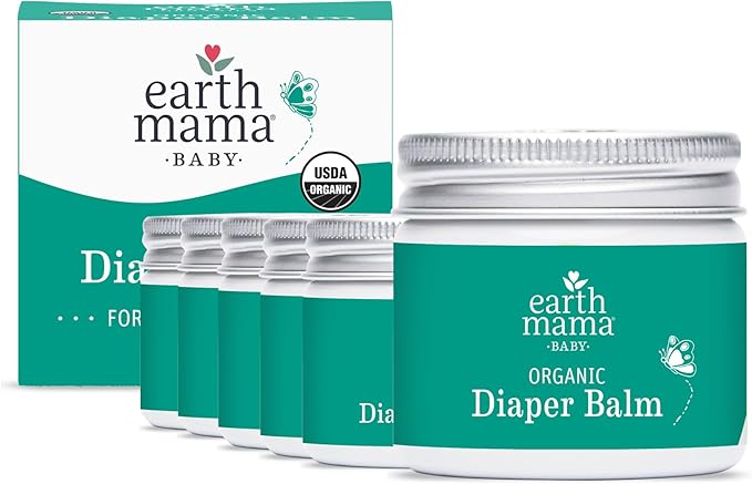 Earth Mama Organic Diaper Balm 2-Ounce | Diaper Cream by EarthMamaOrganics