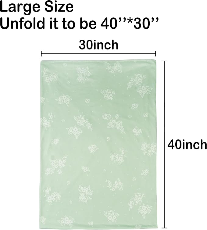 Jersey Swaddle Blanket, Ultra Soft Stretchy Receiving Blanket, Newborn Swaddle - Image 6