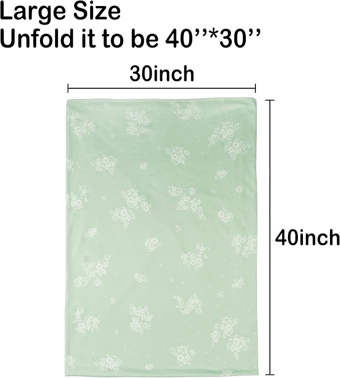 Jersey Swaddle Blanket, Ultra Soft Stretchy Receiving Blanket, Newborn Swaddle - Image 5