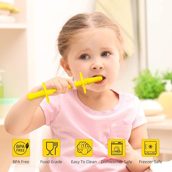 Fu Store Hollow Teether Tube Chew Straw Toy - Image 6
