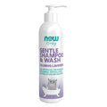NOW Baby, Gentle Shampoo and Wash, Calming Lavender, Paraben Free, 8 Fluid by NOW
