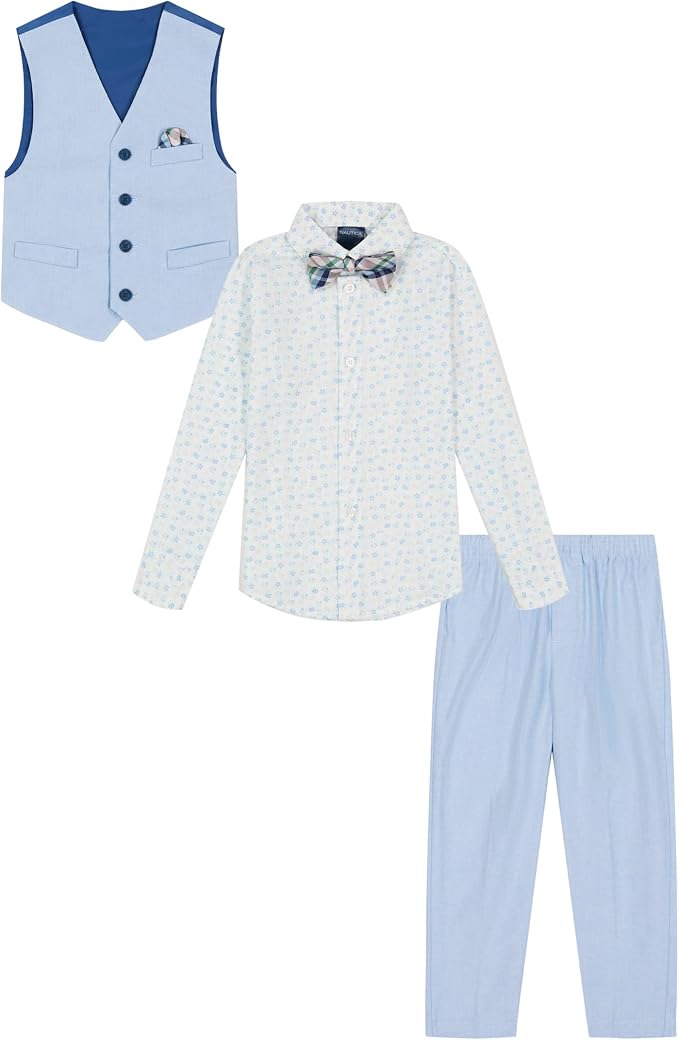 Nautica Boys' 4-Piece Formal Suit Set - Image 2