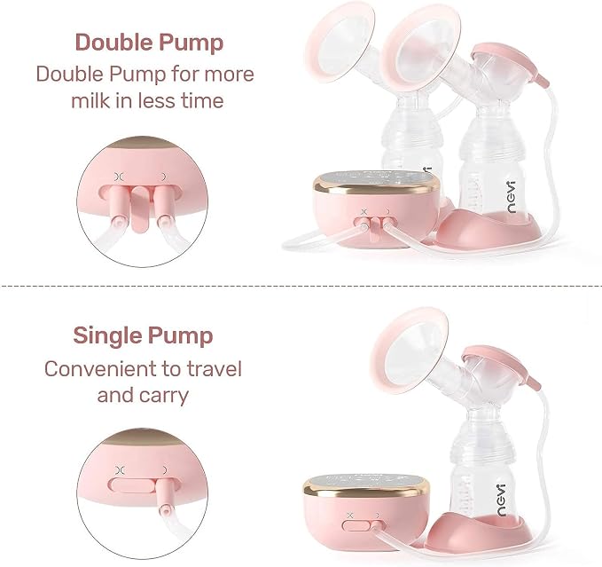 NCVI Electric Breast Pump 8782, Portable Hospital-Grade Double Pump - Image 5