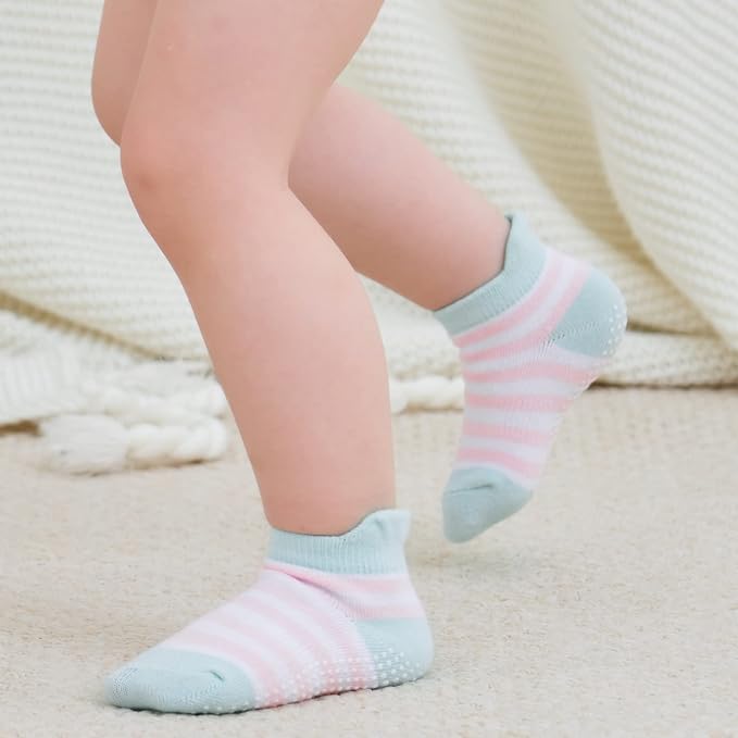 Zaples Baby Non Slip Grip Ankle Socks - Image 9