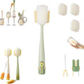 5 in 1 Bottle Cleaning Brush Set, 5‑in‑1 Multifunctional Bottle Cleaning Brush by ZANWANXIN