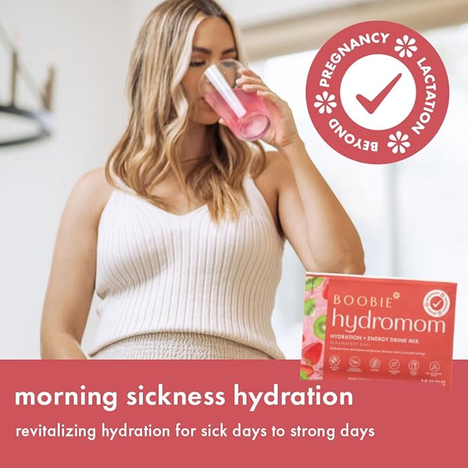 Boobie Hydromom Superfood Electrolyte Drink Mix, Strawberry Kiwi + Blue - Image 5