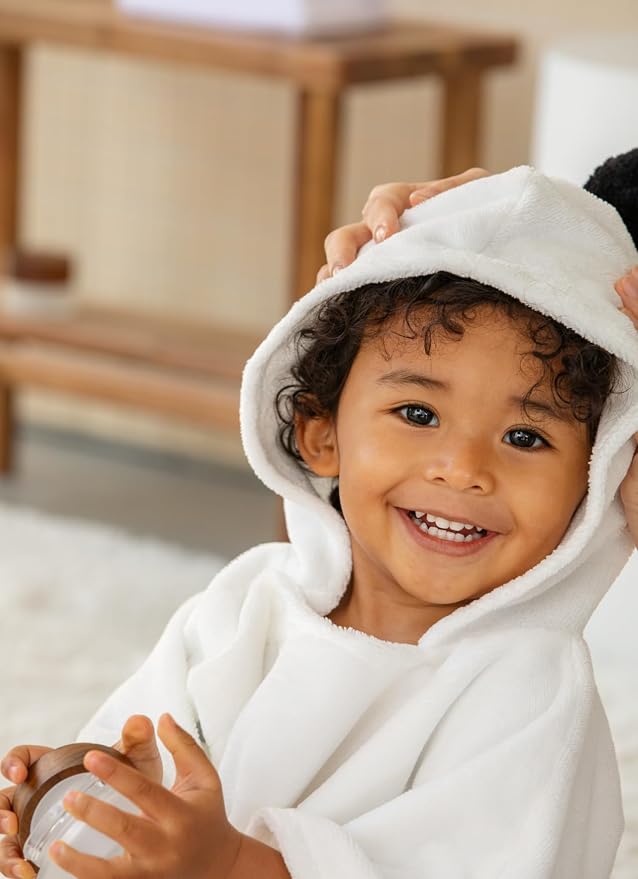 Konny Baby Hooded Towel Rayon from Bamboo Cotton Baby Bath Beach Towel Hooded - Image 2