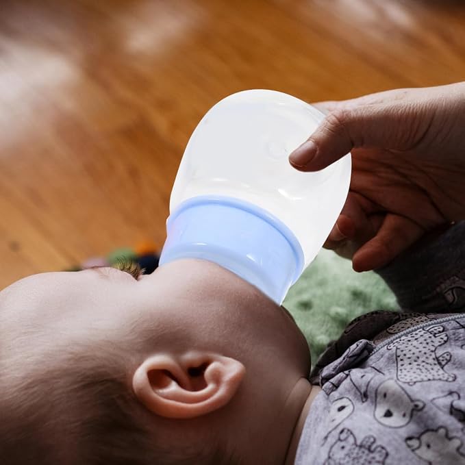 Kisangel Newborn Baby Bottles 6pcs Miniature Plastic Rice Feeder Mini Food - Image 9