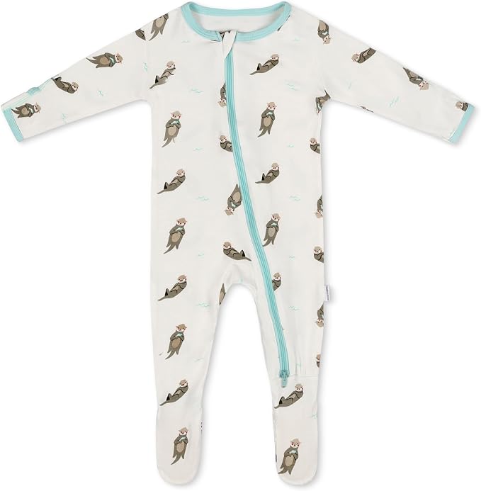 Bamboo Little Soft Baby Footie Pajamas, Baby Clothes, Newborn Sleepers by BambooLittle