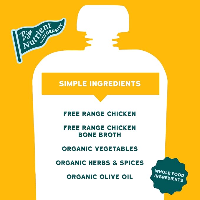 Serenity Kids 7+ Months Chicken Puree Pouch - Image 3