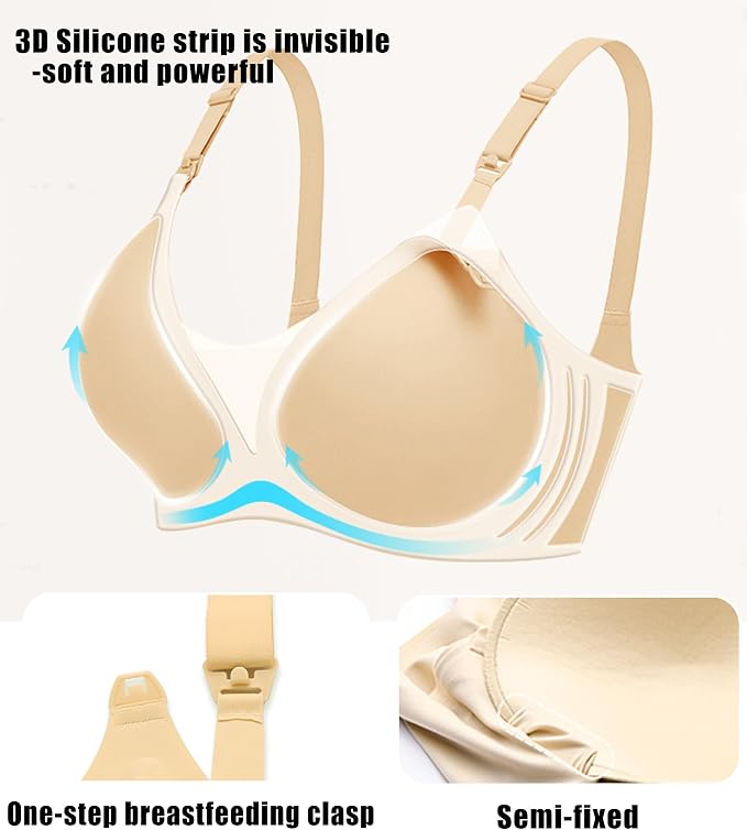 Avidlove Nursing Bras for Breastfeeding Seamless Ultra Comfort Pregnancy - Image 4