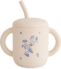 mushie 100% Silicone Training Cup & Straw by mushie
