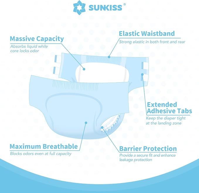 SUNKISS Masterpiece Adult Diapers - Image 4