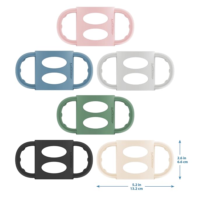 Dr. Brown’s® Milestones™ 100% Silicone Baby Bottle Handles, 2 Pack - Image 9