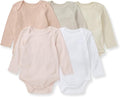 Burt's Bees Baby Organic Cotton Bodysuits – Baby Boy & Girl Short and Long by BurtsBeesBaby